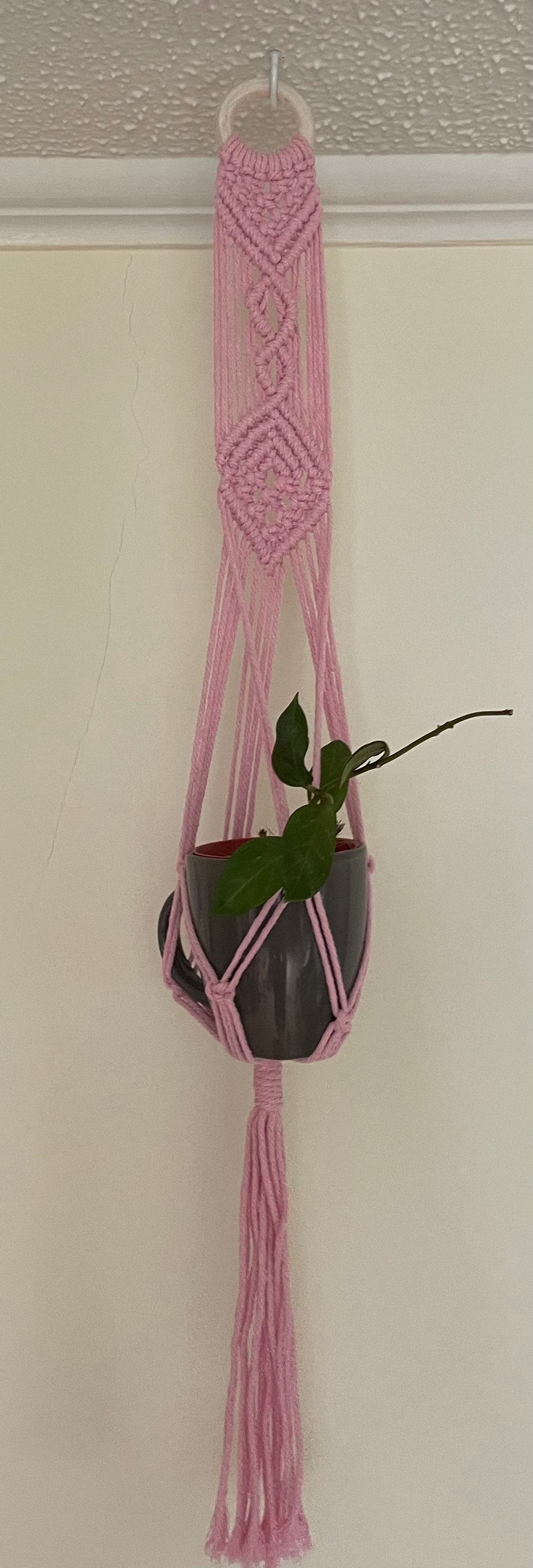Macramé rose