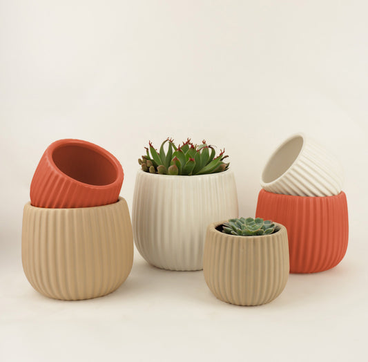 Ceramic pot cover Ø5 1/4"